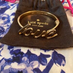 Kate Spade Gold Bangle Bracelet